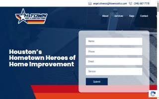 H Town Roof & Constructions LLC. website