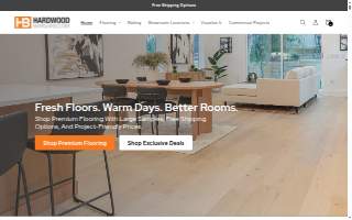 Hardwood Bargains Houston website