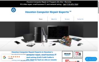 Houston Computer Repair Experts website
