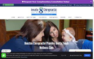 Innate Chiropractic Healing Arts Center website