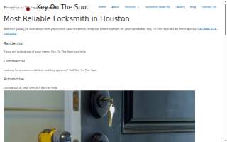 Key on the spot website
