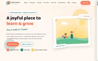 Kids Connect of Houston website