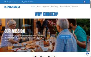Kindred Pest Control website