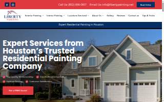 Liberty Painting - Houston website