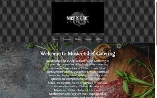 Master Chef Catering of Houston website