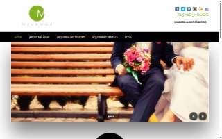 Melange Catering & Special Events website