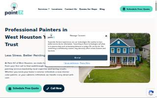 Paint EZ of West Houston website