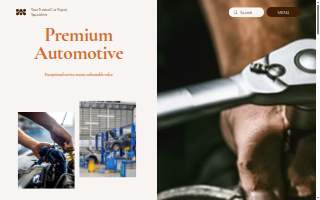 Premium Automotive website