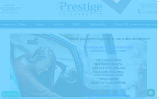 Prestige Chiropractic website
