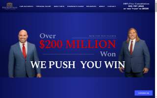 Pusch & Wynne Injury Lawyers website