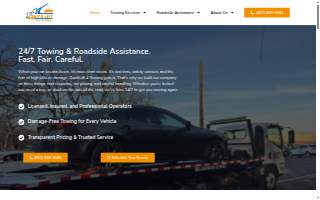 QuickLift 4 Towing website