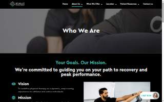 Revolve Physical Therapy - Medical Center website
