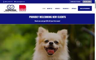 Richmond Avenue Animal Hospital website