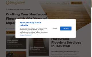 Roberts Hardwood Flooring Services LLC website