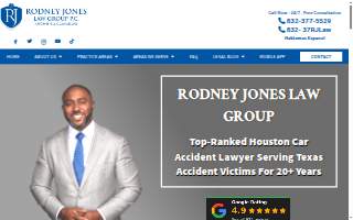 Rodney Jones Law Group P.C. website