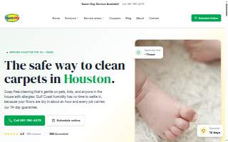 Safe-Dry Carpet Cleaning of Houston website
