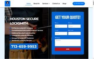 Secure Locksmith website