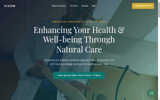 Texas Chiropractic Family Health and Wellness website