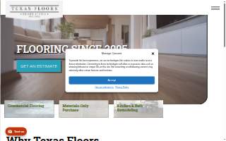 Texas Floors website
