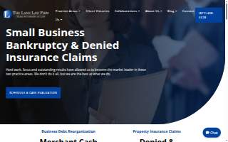 The Lane Law Firm website