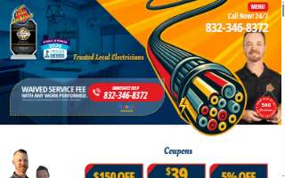 The Local Electrician website