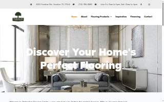 Timberline Flooring Design Center website