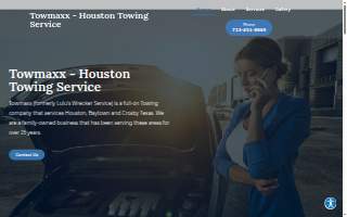 Towmaxx - Houston Towing Service website