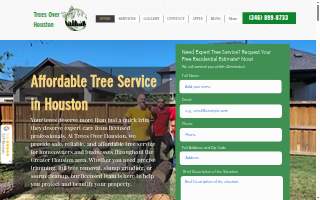 Trees Over Houston, LLC website