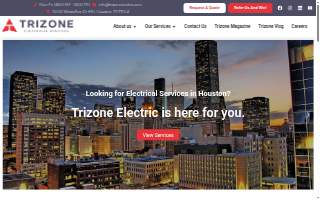 Trizone Electric LLC website