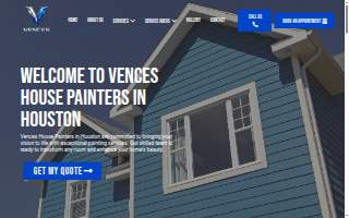 Vences House Painters website