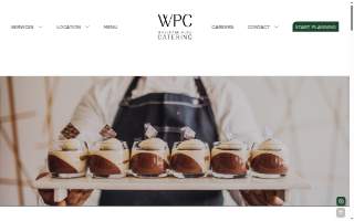 Wolfgang Puck Catering website