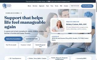 Atascocita Counseling Associates website