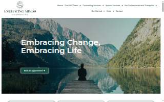 Embracing Minds Counseling - Humble website