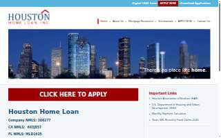 Houston Home Loan, Inc. website