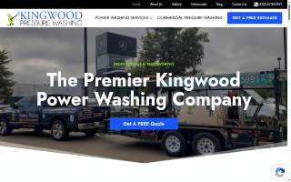 Kingwood Pressure Washing, LLC. website