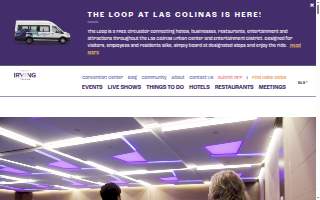 Irving Convention Center at Las Colinas website