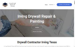 Irving Drywall Repair & Painting website