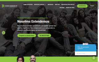 Jaime Barron PC Immigration Law of Irving website