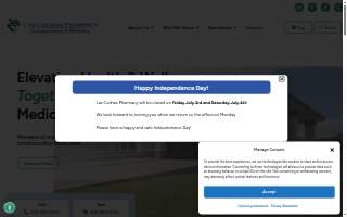 Las Colinas Pharmacy Compounding & Wellness website