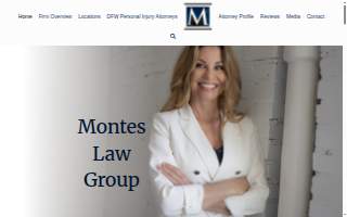 Montes Law Group, P.C. website