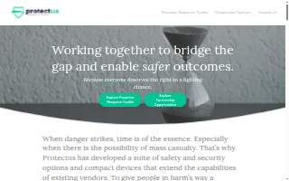 Protectus Security website