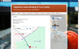 Highland Lanes website