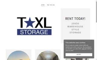 TXL Storage website
