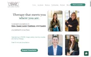 Mental Health Counseling of Katy website