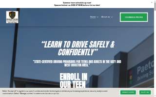 Paetow Driving School website