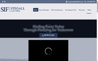 The Stegall Law Firm PLLC website