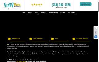 VizTV Media Services website