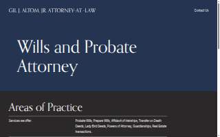 Gil J. Altom, Jr. Attorney at Law website