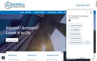 Harrell & Paulson website