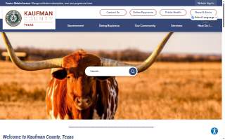 Kaufman Civic Center website